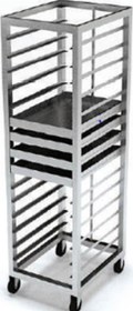 Resim Atalay ATA-4060-/-15 Tepsi Taşıma Arabaları - 15 Tepsi 