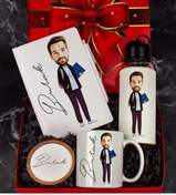 Resim Ejoya Kişiye Özel Karikatür Tasarım Hediye Paketi 96542 