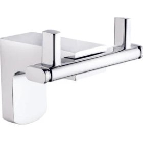 Resim Evistro Tuvalet Havlu Askısı 2 Li Paslanmaz 