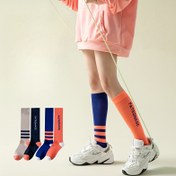 Resim 1 çift/sportif baldır çorabı 