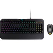 Resim ASUS TUF Gaming K5 Aura Sync Mech-Brane TR Combo Set Gaming Klavye Mouse set 