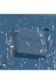 Resim Lenyes S216 Su Geçirmez Özellikli Rgb Işıklı Askılı Mini Bluetooth Speaker Hoparlör V5.3 