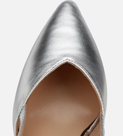 Resim HOTİÇ Kadın Deri Lame Arkası Açık Stiletto 