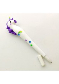 Resim Unicorn Başlıklı Mekanik Uçlu Jel Kalem Diğer 