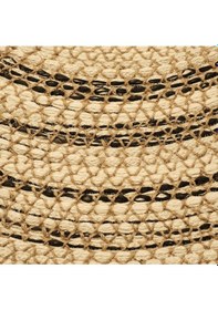 Resim Dekomatt Cortado Dekoratif Paspas Siyah Bej 