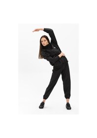 Resim Unisex Sauna Eşofman Termal Terleme Eşofmanı SiYAH 