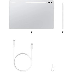 Resim Samsung Tab S10 Ultra  Wi-Fi SM-X920 Outlet 14.6" |1 Tb  Gümüş 