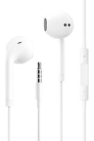 Resim STOREMAX Mikrofonlu ve kablolu kulak içi kulaklık, gürültü azaltma, stereo ses, ses ayarı, net aramalar için 