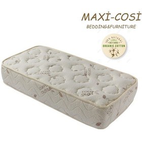 Resim Babyhopeankara 90X190 Maxi Cosi Tek Kişilik Yaylı Yatak 90*190 Organic Cotton 