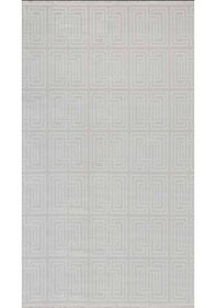 Resim By Özer Halı Krem Renk Geometrik Şekilli Modern Stil Flora Halı Magnum 7135a Salon Halısı Çok Renkli 