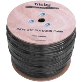 Resim Frisby Fnw-cat624 23awg Cat6 Utp 305m Dış Ortam Kablosu 