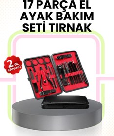 Resim Bosel Kompakt ve Şık Tasarımlı 17 Parça Bakım Seti 