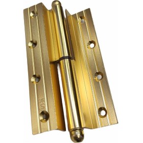 Resim Alüminyum Cumbalı Sarı Menteşe 12 Cm Sağ 