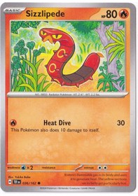 Resim Sizzlipede 036/162 - Temporal Forces - Pokemon Kartı Mint 