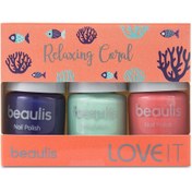 Resim Beaulis 3'lü Oje 80's Relax Coral Seri 