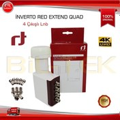 Resim Inverto Red Extend Quad - Dört Çıkışlı Lnb 