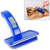 Resim BUFFER® Kendini Temizleyen Kedi Köpek Tüy Bakım Tarağı Tüy Alıcı Tarak 