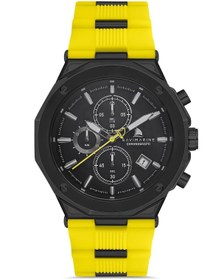 Resim Navimarine HH03 Chronograph Silikon Sarı Erkek Kol Saati 
