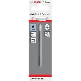 Resim Professional Accessories Matkap ve Kırıcı Delici Uçları, Taş ve Beton, Gri, 6 Mm, 1 Adet 