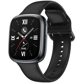 Resim Willowhaven Honor Watch 4 Yedek Silikon Bileklik Siyah Yumuşak Akıllı Saat Kayışı 