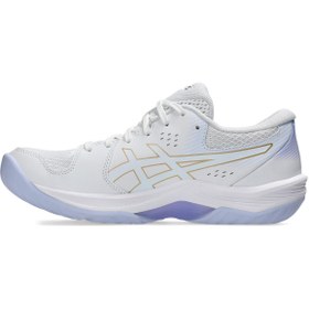 Resim Asics BEYOND FF Kadın White/Digital Sakura Voleybol Ayakkabısı 1072A095-106 