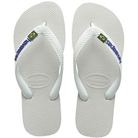 Resim Havaianas Top Brasil Çocuk Unisex Beyaz Terlik 