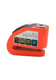 Resim Kovıx Kd6-Fo Alarmlı Disk Kilit Turuncu N11.4844 