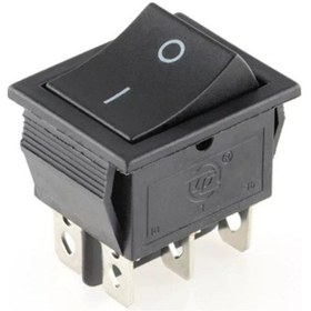 Resim Geniş Işıksız Anahtar (On)-Off 6P Yaylı Ic-109A 10 Adet 