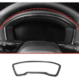 Resim OLED GARAJ Honda Civic İçin Uyumlu Gösterge Panel Kaplama Karbon 2022 