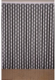 Resim KELEBEK MODEL BEYAZ RENK İP PERDE HAZIR DÜĞMELERİ DİKİLMİŞ İP PE Beyaz 