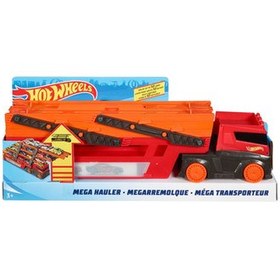 Resim Hot Wheels Mega Tır Ghr48 ( kırmızı ve turuncu) 