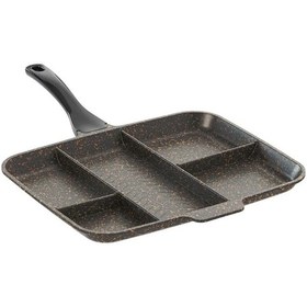 Resim Orcamp 5 Gözlü Granit Tava Siyah 