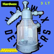 Resim hardwaxdetailers 3 LT KÖPÜK ATAN PROFESYONEL POMPA DOLUM HAZNELİ 