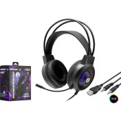 Resim Hadron H82 Mikrofonlu Oyuncu Kulaklık Pc Aux 3.5mm 