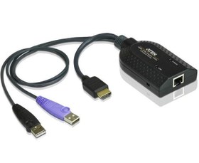 Resim HDMI USB Sanal Medya KVM Adaptörü, Akıllı Kart Okuyucusu ile birlikte&lt;br&gt;HDMI USB Virtual Medi | Aten Aten