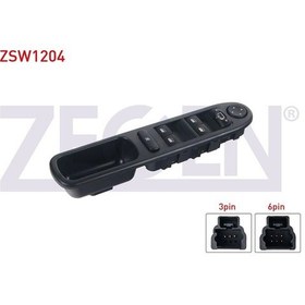 Resim Zegen-zsw1204 - Ayna Ayar Ve Cam Acma Anahtarı Grup Cercevelı 9 