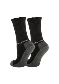 Resim Thermoform Trekking Extra Dolgulu, Darbe Emici Kışlık Unisex Çocuk Çorap 3'lü Paket Siyah Renkli 