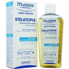 Resim Mustela Stelatopia Milky 200 ml Bebek Yağı 