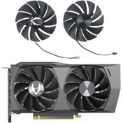 Resim Zotac Yeni 88mm Ga92s2u Rtx3060ti Rtx3060 Ti Gpu Oyun Rtx 3060 Fan 