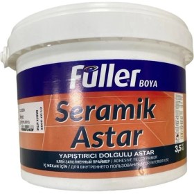 Resim Füller Seramik Üstü Astar 3,5 kg Beyaz 