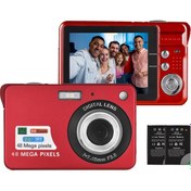 Resim Reedark "4k Çocuklar İçin 48mp Dijital Fotoğraf Makinesi - 16x Zoom, Otomatik Odaklama, Titreme Önleme" 