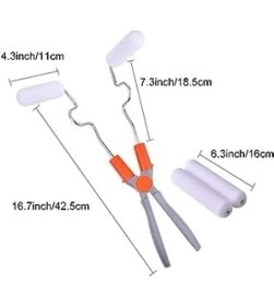 Resim -Profesyonel Çift Taraflı Silindirik Duvar ve Köşeleri Boyama 