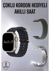Resim Akıllı Saat Yeni Nesil Bluetooth Bağlantılı Uyku Sağlık Takibi Gps Ve Nfc Uyumlu 