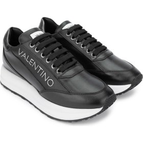 Resim Mario Valentino Kadın Hakiki Deri Siyah Sneakers & Spor Ayakkabı 1040 91E1002 Bn Ayk Y24 Black/gunmetal 