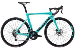 Resim BIANCHI ARIA AERO KARBON ERKEK ŞEHİR BİSİKLETİ 555H HD 28 JANT 12 VİTES CELESTE SİYAH 