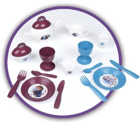 Resim Smoby Frozen Servis Arabası, Çay ve Kahvaltı Oyun Seti 310517 