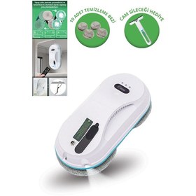 Resim Kiwi KWC-7130 Uzaktan Kumandalı Sıvı Püskürtmeli Cam Silme Robotu 