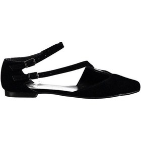 Resim Fox Shoes Siyah Kadın Babet D726016902 Siyah 