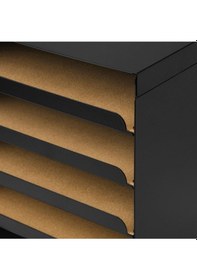 Resim Evrak Rafı, Antrasit, Genişlik: 32 Cm Derinlik: 25 Cm Yükseklik: 32 Cm 