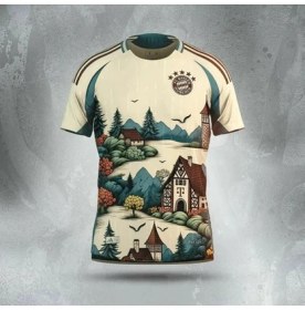 Resim Bayern Münih 2023/24 Yeni Sezon Özel Konsept Forması 